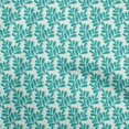 thumbnail image 1 of oneOone Rayon Teal Green Fabric Asian Block Sewing Craft Projects Fabric Prints By Yard 56 Inch Wide, 1 of 4