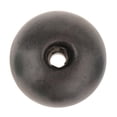 thumbnail image 3 of S SERENABLE Rope Float 15 cm 2.5 cm Hole Boat Anchor Buoy for Dock Swim Lane Aquaculture Black, 3 of 9