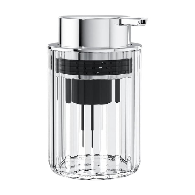 Soap Dispenser for Bathroom,Foaming Soap Dispenser Light Clear and Gray Soap Dispenser Hand Soap Dispenser Foaming Soap Dispenser Plastic Soap Dispenser Bathroom,Hand Soap Dispenser