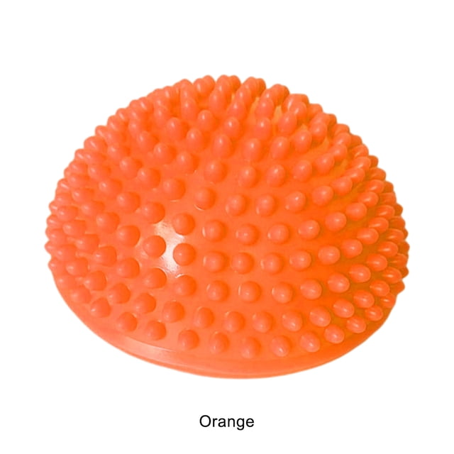 VONKY Semicircular Yoga Balls For Balance And Stability Made With PVC Pliable And Comfortable Balance Pod orange 1Set