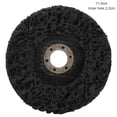 thumbnail image 2 of Sanding Wheel Paint Rust Removal Grinding Disc Stainless Steel Polishing Wheel, Black, 115mm, 22mm Inner Hole, 2 of 6