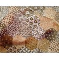 thumbnail image 5 of oneOone Silk Tabby Tan Fabric Geometric Sewing Craft Projects Fabric Prints By Yard 42 Inch Wide, 5 of 5