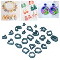 thumbnail image 4 of Clay Cutters Set, 142 Pcs Clay Earring Cutters  For Jewelry Making, 4 of 8