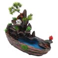 thumbnail image 1 of Indoor Water Fountain Ornament, Simulated Landscape Modeling Tabletop Mountain Waterfall  for Living Room, 1 of 8