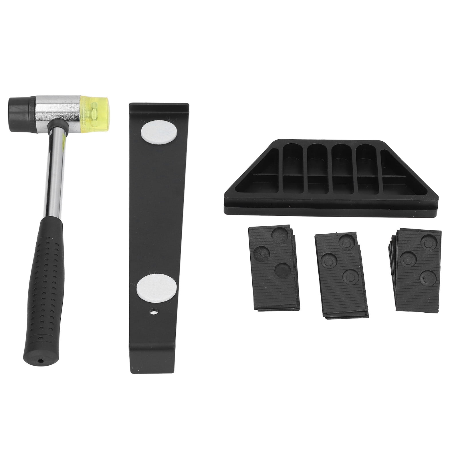 Wood Flooring Fitting Tool, Wooden Floor Fitting Tool Quick Accurate Convenient High Efficiency Grip With Mallet For Solid Wood Flooring