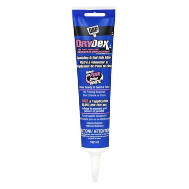 Plâtre à reboucher DryDex de DAP. 237ml, Rose, 1 Tube Presse