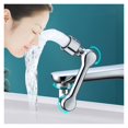 thumbnail image 3 of Universal Extension Faucet Splash Spray Head 1080 Degree Rotating Washbasin Tap Splash Aerator Robot Faucet Arm Filter Faucets ,Water Saving, 3 of 7
