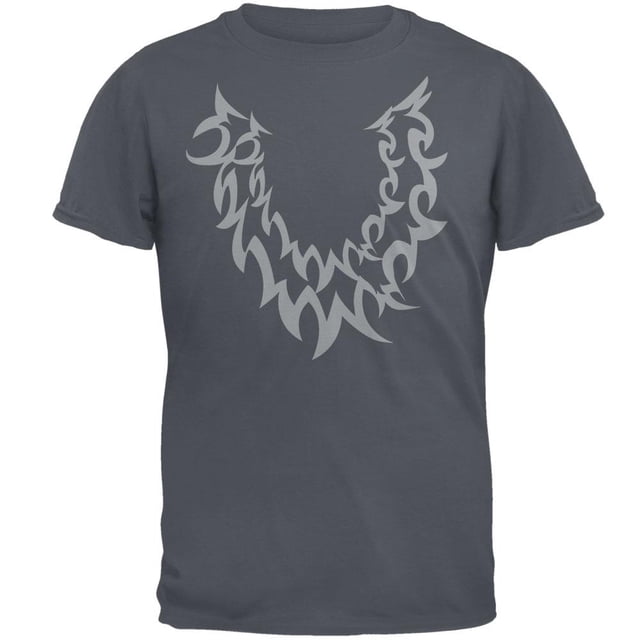 Halloween Wolf Déguisement Gris T-Shirt pour Homme
