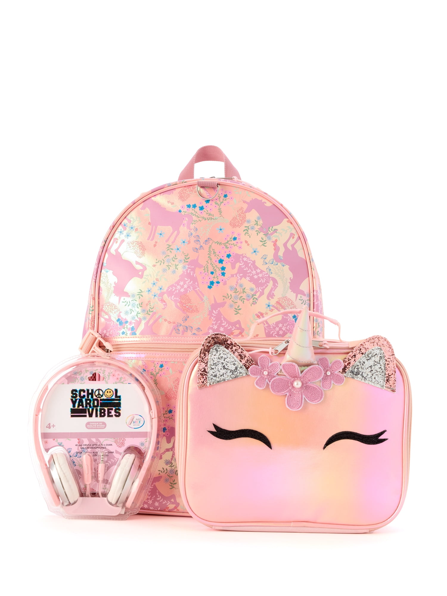 School Yard Vibes Magical Unicorn Dream Backpack Set