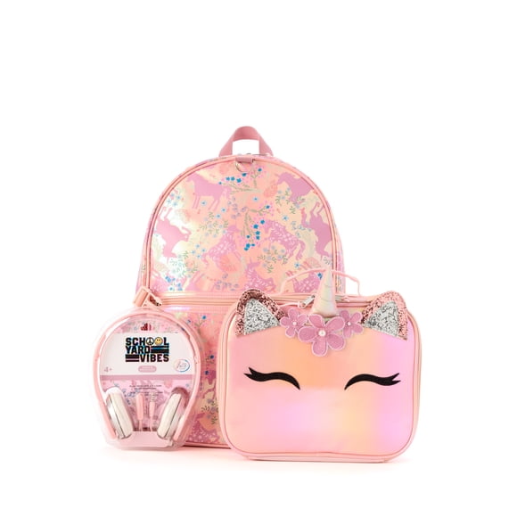 School Yard Vibes Magical Unicorn Dream Backpack Set
