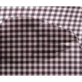 thumbnail image 4 of oneOone Viscose Chiffon Wine Fabric Check Check Craft Projects Decor Fabric Printed By The Meter 42 Inch Wide, 4 of 4