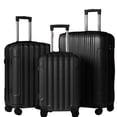 thumbnail image 1 of Ktaxon  Ensemble de 3 Bagages de Voyage Valise à Roulettes Rigides à Roulettes en ABS avec Serrure à Code TSA, 1 of 9