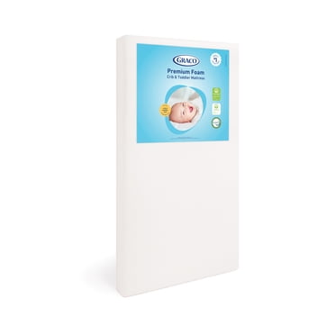 Matelas en mousse haut-de-gamme pour lit de bébé et enfant de Graco