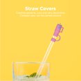 thumbnail image 3 of Decorative Dustproof Splashproof  Reusable Party Shopping Travel Camping Straw Cover Straw Covers, 3 of 8