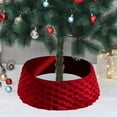 thumbnail image 3 of Christmas Plush Tree Collar for Tree Base - Decorative Apron for Gift Storage, Surrounding Feeling Decoration for Home and Event Venues, 3 of 8
