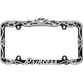 thumbnail image 1 of Cruiser Accessories, cadre chromé/noir Princess pour plaque d’immatriculation, 1 of 3