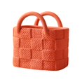 thumbnail image 1 of Creative Ceramic Handbag Vase High-quality For Wedding Holiday Utensil Holder Handcrafted Stylish Hydroponic Flower Pot, 1 of 13