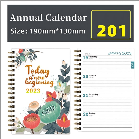 yeacher 2023 Planner - Planner 2023, 2023 Planner Weekly and Monthly with Tabs, January 2023 - December 2023, 5.1鈥欌€?脳 7.5鈥欌€? Inner Pocket, Hardcover, Elastic Closure, Perfect Daily Organizer