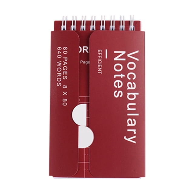 Notebook with Pockets Student Mini Writing Board Pocket Notebook Recite Portable Notebook Ring Buckle Coil Small Notebook Small Pocket Notebook