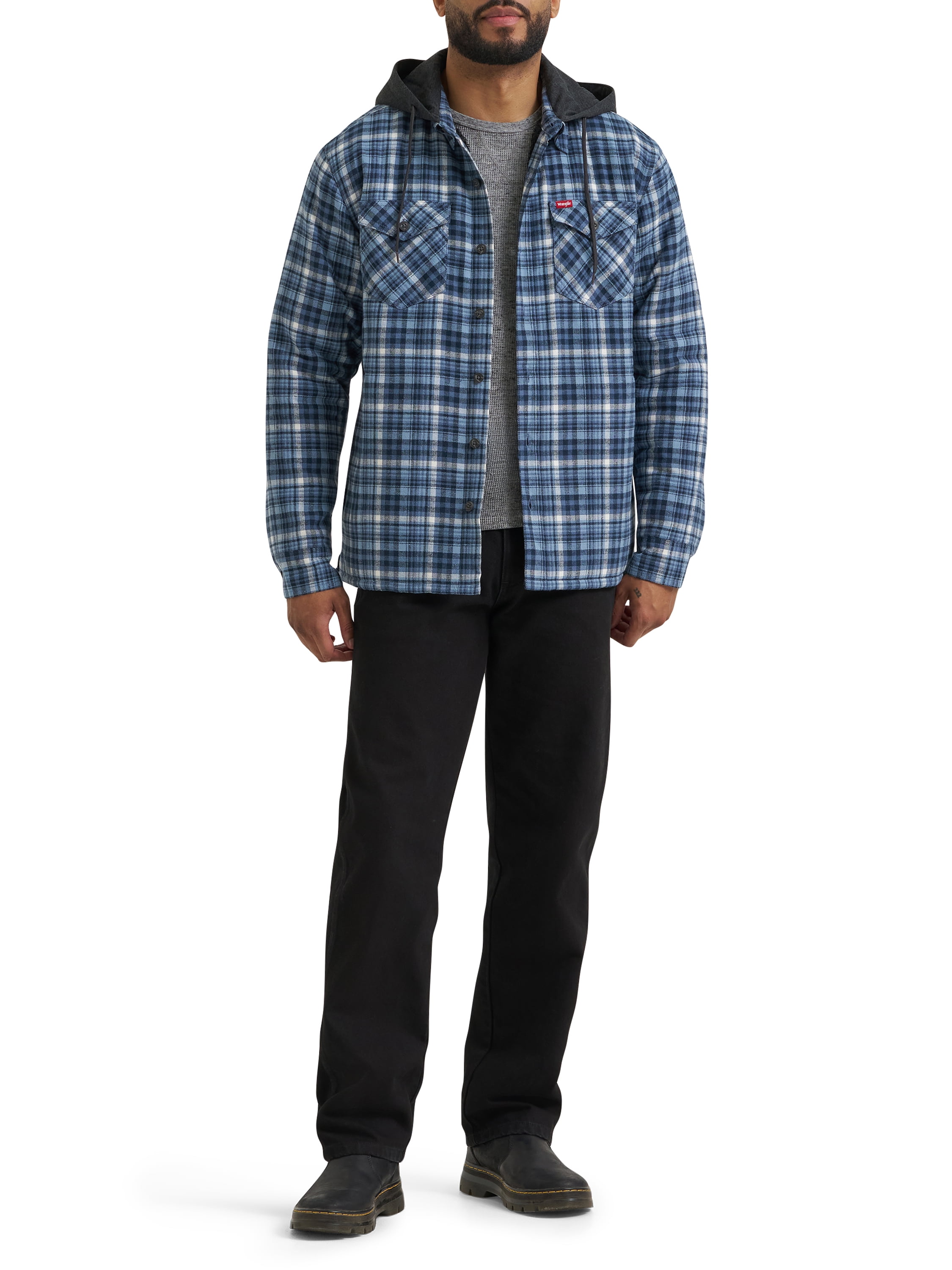 WRG HOODED SHIRT JKT