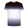 thumbnail image 3 of cfhntfmh Mens T-Shirts 2025 Trendy Summer Gradient Color Short Sleeve Workout Tees Plus Size Sports Tops, 3 of 5