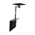 thumbnail image 2 of funtasica Projector Stand Height Adjustable,Metal with Metal Tray Bedside Sofa Projector Mount Base Projector Bracket Holder for Studio Large Tripod Head, 2 of 7