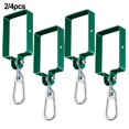 thumbnail image 4 of Mosiee Green Metal Swing Set Accessories 5.78 X 3.8 In: Perfect For Backyard Fun!, 4 of 5