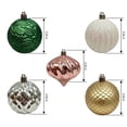 thumbnail image 3 of Holiday Time 45 Count Shatterproof Ornaments-White/Champagne/Blush/Light Green, 3 of 4