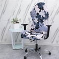 thumbnail image 4 of fastboy Housse de Chaise Pivotante pour Ordinateur Gaming Housse de Fauteuil Extensible Forêt Tropicale, 4 of 9