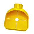 thumbnail image 4 of Abbracc Bol de Collecte de Poussière pour Perceuse Réutilisable pour Artisanat à la Maison Accessoires de Construction Jaune, 4 of 9