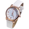 thumbnail image 1 of Up to 65% Off Quartz Watch Woman's High-end Blue Glass Life Distinguished Necklace Rings Earring Jewelry on Clearance, 1 of 1