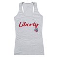 thumbnail image 1 of W Republic 557-129-HGY-02 Liberty University Womens Script Tank Top, Heather Gray - Medium, 1 of 1