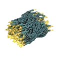 thumbnail image 2 of Novelty Lights 46.5 Feet 140 Light Incandescent Chasing Christmas String, 16 Function Controller, Yellow on Green Wire, UL Listed for Indoor/Outdoor Use, 2 of 5