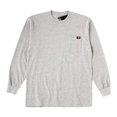 thumbnail image 2 of Dickies T-Shirt à Manches Longues pour Homme, Col Ras du Cou, Épais, XT, Gris Chiné, 2 of 3