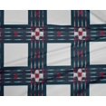 thumbnail image 4 of oneOone Polyester Lycra Fabric Check Ikat Print Fabric By Yard 56 Inch Wide, 4 of 4