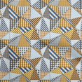 thumbnail image 1 of oneOone Viscose Chiffon Brown Fabric Check Patchwork Craft Projects Decor Fabric Printed By The Yard 42 Inch Wide, 1 of 5