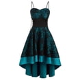 thumbnail image 2 of Ketyyh-chn99 Robes de Soirée pour Femmes Élégantes Robe de Mariée Robe de Fête pour Femme Robe de Bal Décontractée Robe de Soirée Unie Élégante Robe Maxi Bleu,G, 2 of 4