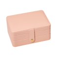 thumbnail image 1 of Multi-Layer Jewelry Storage Box Exquisite Adjustable Compartments Organizer Case Holder for Jewellery Storage Necklace Jewellery Care Studs , Pink StyleA-Pink, 1 of 8