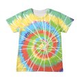 thumbnail image 2 of Rbaofujie T-Shirt Décontracté pour Filles Manches Courtes Col Rond Tenue d'Été Dégradé Hauts Soldes Liquidation, 2 of 5