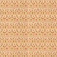 thumbnail image 1 of Ahgly Company Tapis de Zone Carré Orange Lavable en Machine, 8 Pieds Carré, 1 of 7