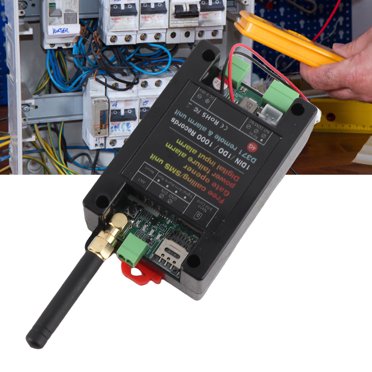 Télécommande Intelligente Commutateur de Télécommande Ouvreur GSM Capteur 4G Déclencheur Manuel Contrôle des Appels Téléphoniques pour l'Automatisation Domestique et Industrielle