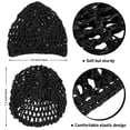 thumbnail image 3 of Hair Wrap Elastic Crochet Hair Net Soft Breathable Mesh Hair Wrap Net For Silk Hair For Sleeping Long Straight Curly Hair, 3 of 8