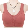 thumbnail image 5 of XZNGL Womans Embroidered Glossy Comfortable Breathable Bra Underwear No Rims, 5 of 5