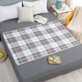 thumbnail image 1 of Birdeem Waterproof Bed Pads, Waterproof and Washable Large Bed Pad for Elderly Care Incontinence Protection and Menstrual Use with Ultrasonical Quilting, Washable Bed Pads, Bed Pads Washable Waterproo, 1 of 6
