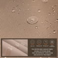 thumbnail image 3 of YANTONG Patio Deck Box Storage Bench Cover - Waterproof Outdoor Rectangular Fire Pit Table Cover 54 x 28 inch, 3 of 5