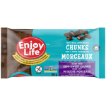 Enjoy Life Semi-Sweet Mega Chocolate Chunks, Gluten Free, Peanut Free, Tree Nut Free, Milk Free, Soy Free, Non-GMO,  283g