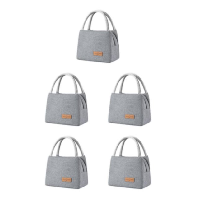 Youkk Multi-Purpose Insulated For Various Places Widely Used In Various Places Thermal Large+Grey 5Set