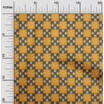 thumbnail image 1 of oneOone Cotton Poplin Fabric Geometric & Floral Block Print Fabric By Yard 56 Inch Wide, 1 of 4