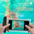 thumbnail image 2 of Universal Waterproof Phone Pouch, PVC Cellphone Dry Bag Case, IPX8 Waterproof Phone Case Compatible, 2 of 8