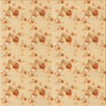 thumbnail image 1 of Ahgly Company Tapis d'Intérieur Lavable à la Machine, Carré, Transitionnel, Orange, Tapis de Zone, 4 Pieds Carré, 1 of 7